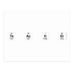 TE AC H ER  Postcards