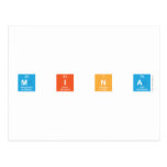 M I N A  Postcards