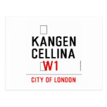    KANGEN CELLINA     Postcards