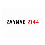 Zaynab  Postcards