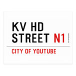 KV HD Street  Postcards