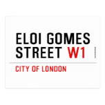 ELOI GOMES Street  Postcards