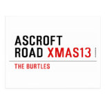 ASCROFT ROAD  Postcards