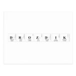 DROZDIK  Postcards