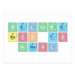 Welcome  back to School   Postcards