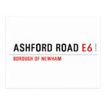 ASHFORD ROAD  Postcards
