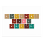 Periodic
 Table
 Writer  Postcards