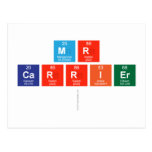 Mr
 Carrier
   Postcards