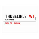 Thubelihle   Postcards