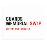guards memorial  Postcards