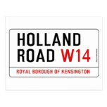 Holland Road  Postcards