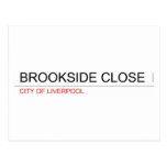 brookside close  Postcards