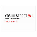 Yoshii Street  Postcards