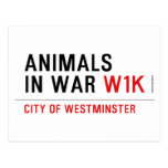 animals in war  Postcards