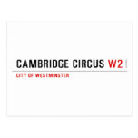 Cambridge Circus  Postcards