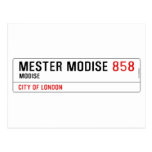 Mester Modise  Postcards