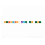 Periodic Name Project  Postcards