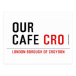 our cafe  Postcards