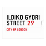Ildiko Gyori Street  Postcards