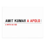Amit kumar  Postcards