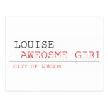 louise   Postcards