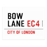 Bow Lane  Postcards
