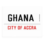 GHANA  Postcards