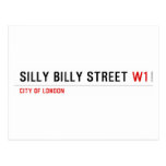 Silly Billy Street  Postcards