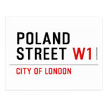 Poland Street  Postcards