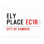 Ely Place  Postcards