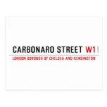 Carbonaro street  Postcards
