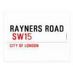Rayners Road   Postcards