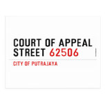 COURT OF APPEAL STREET  Postcards