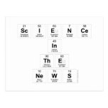Science
 In
 The
 News  Postcards