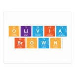 Olivia
 Brown  Postcards