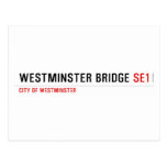 Westminster Bridge  Postcards
