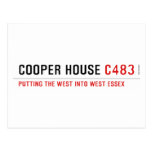 Cooper house  Postcards