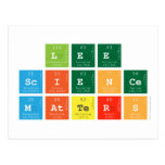 Lee 
 Science
 Matters  Postcards