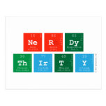 Nerdy
 Thirty  Postcards