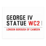 george iv statue  Postcards