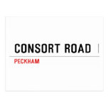 CONSORT ROAD  Postcards