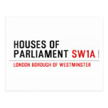 houses of parliament  Postcards
