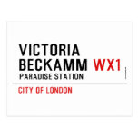 Victoria  Beckamm  Postcards