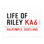 life of  riley  Postcards