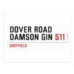 Dover Road  Damson Gin  Postcards