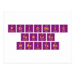 Periodic
 Table
 Writer  Postcards