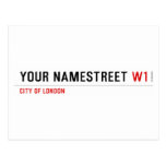 your namestreet  Postcards