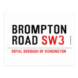 BROMPTON ROAD  Postcards