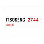Itsoseng  Postcards