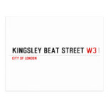 Kingsley Beat Street  Postcards